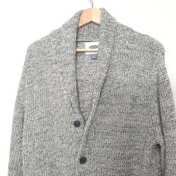 Old Navy Men's Cardigan balck White-M - Picture 4 of 8